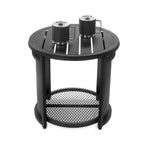 Round Outdoor Side Table