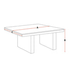 Madeira Outdoor Dining Table