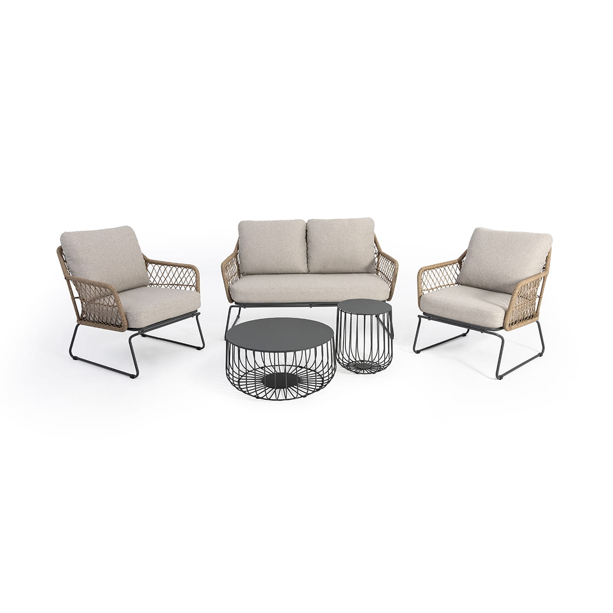 Iris Outdoor Conversation Set (with table)