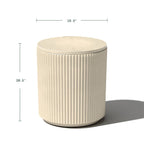 Table d'appoint extérieure Demi Chill