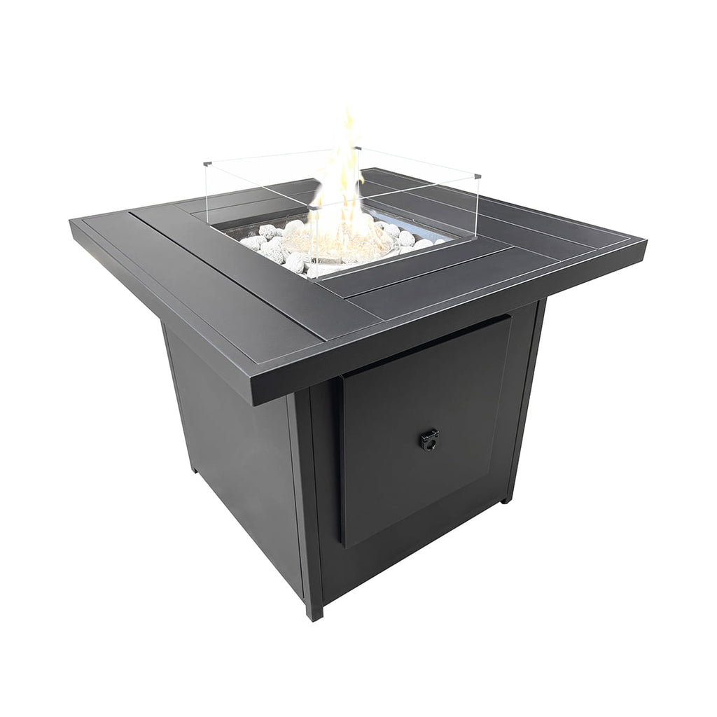 Hearth Fire Table - Anthracite