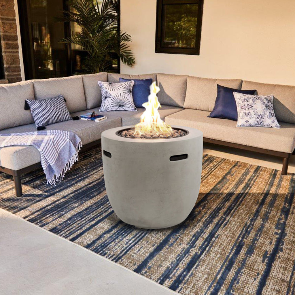 Euro Fire Table - Greige