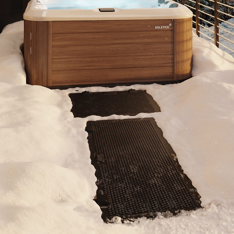 Drypaths Snow Melting Mat for Sidewalks