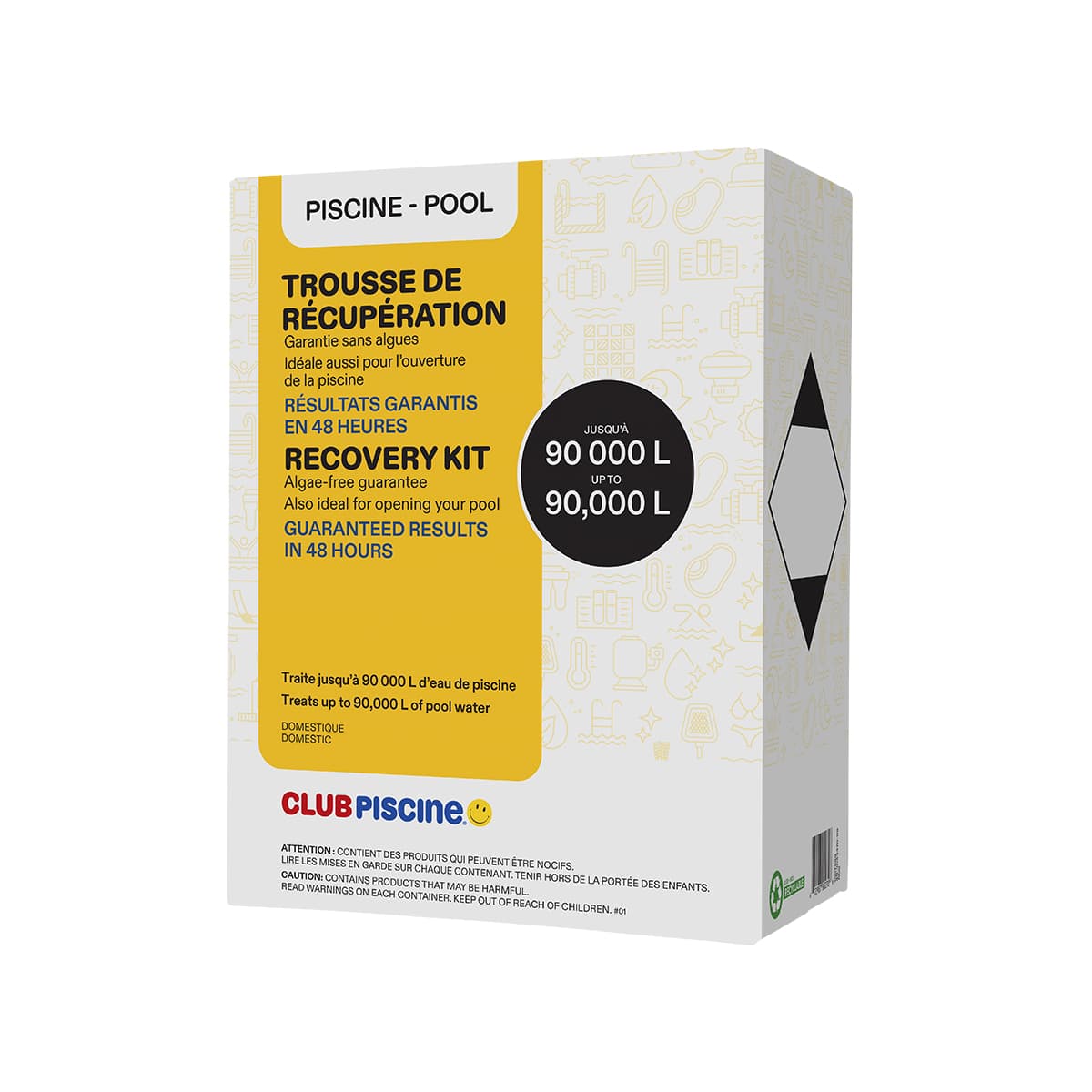Pool Recovery Kit - 90,000 L
