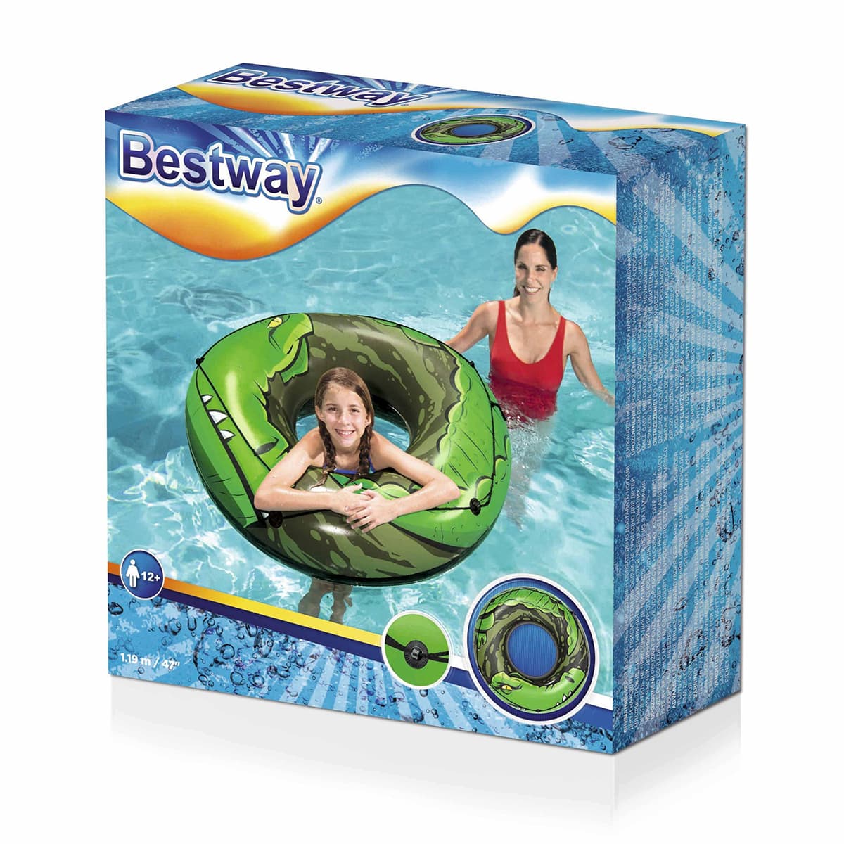 Aligator Inflatable Swim Ring