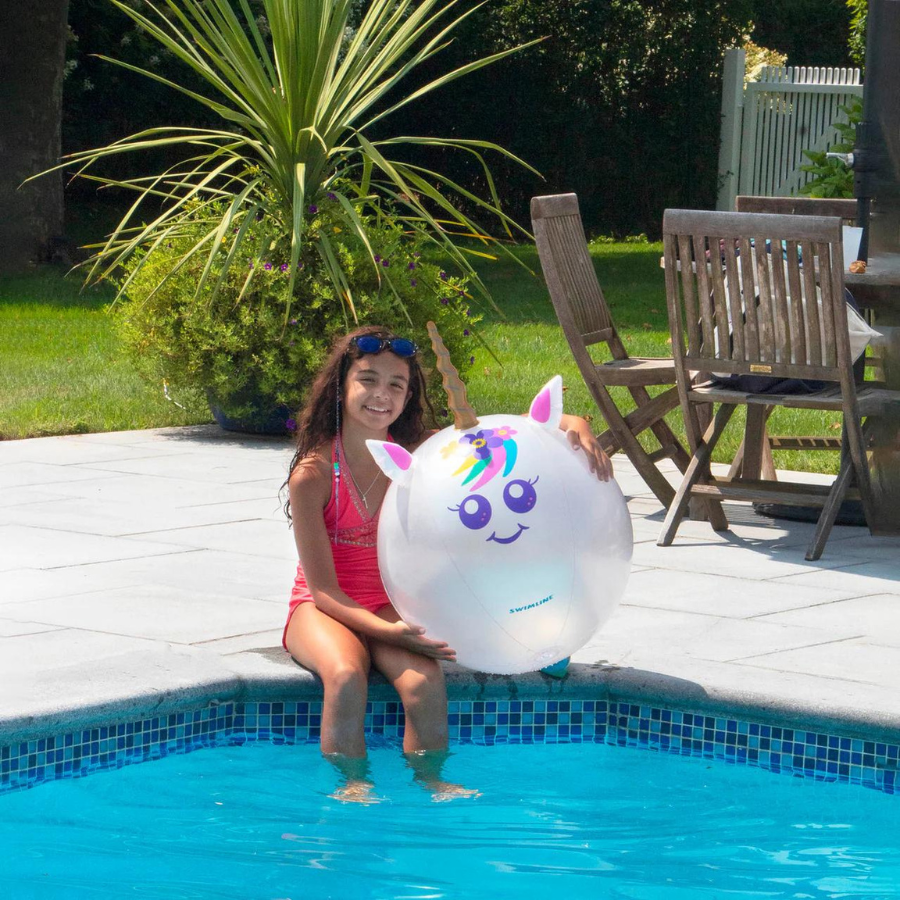 Unicorn Design Inflatable Beach Ball