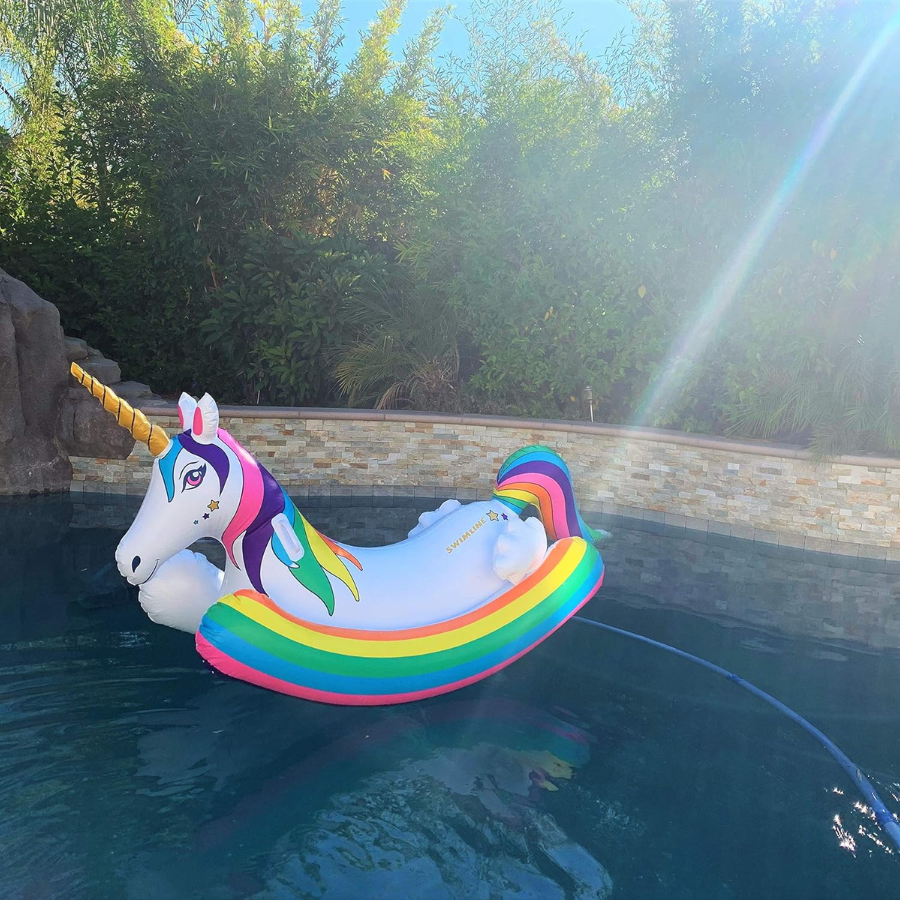 Unicorn Inflatable Ride-On