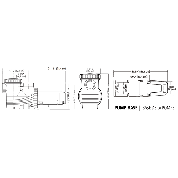 Pompe à vitesse variable Magnum Force pour piscine creusée