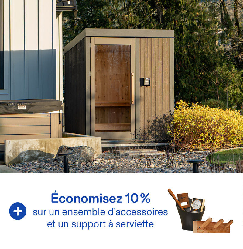 2000$ de rabais sur le sauna Visscher*