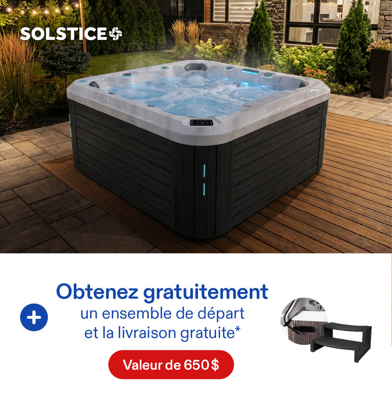 Jusqu'à 3000$ de rabais sur les spas Jacuzzi® et Solstice®*