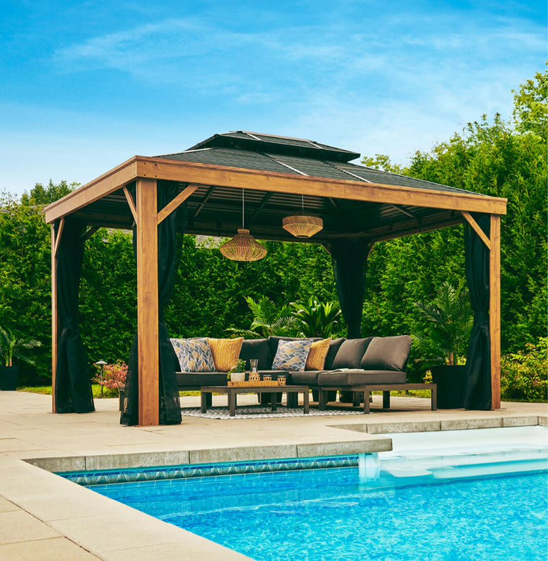 Save up to $500 on selected gazebos and solariums*