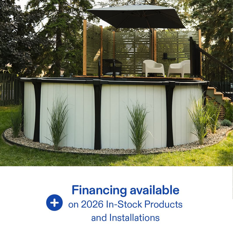 Get up to $1,000 off above-ground pools*