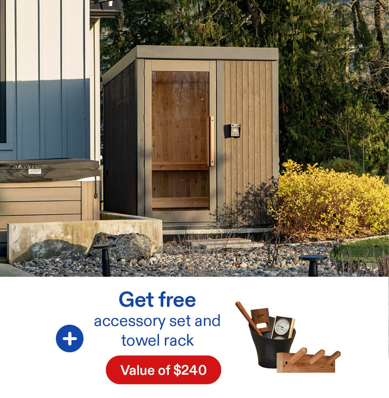 Save $1,500 on the Visscher sauna*