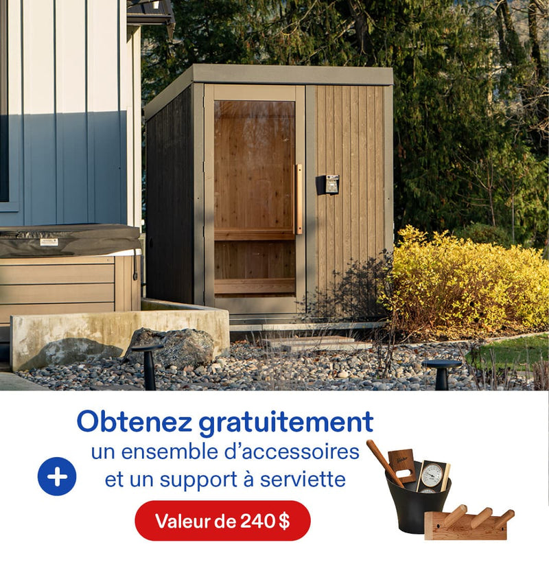 1500$ de rabais sur le sauna Visscher*