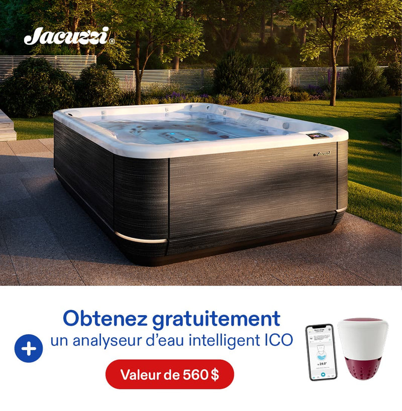 Jusqu'à 2000$ de rabais sur les spas Jacuzzi*