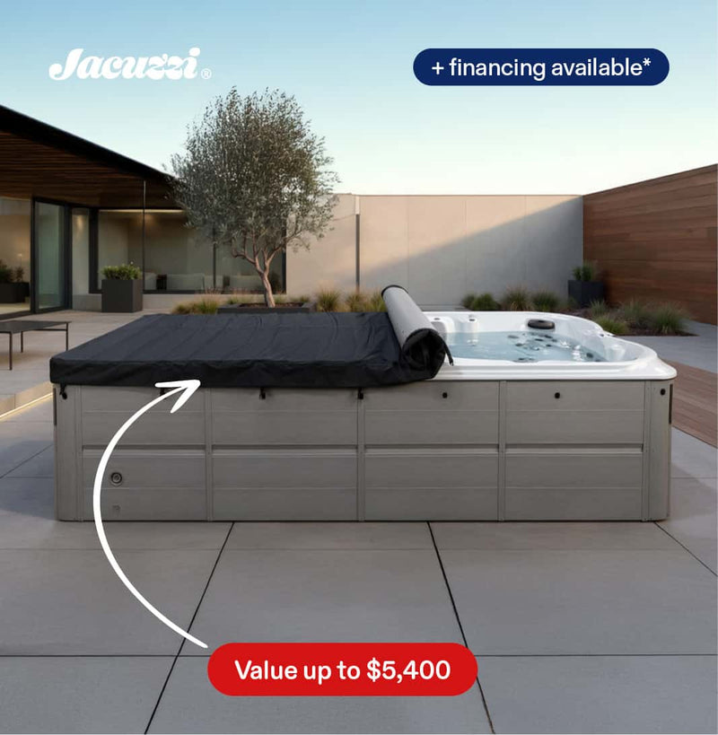 Get a free Rollaway cover with the purchase of a swim spa*