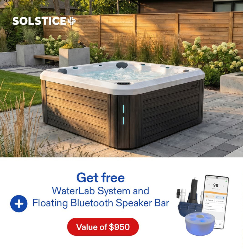 Save up to $2,000 on Solstice hot tubs*