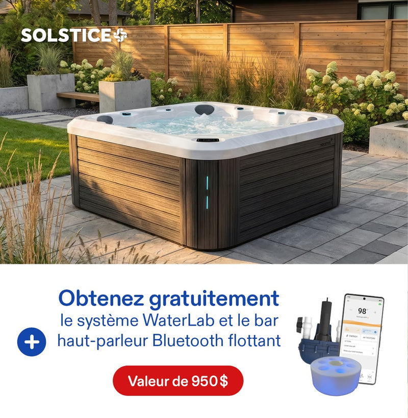 Jusqu'à 2000$ de rabais sur les spas Solstice*