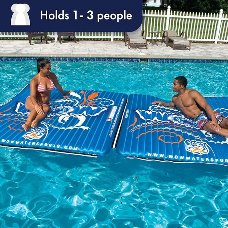 WOW Water Inflatable Pool Mattress - 6 x 6 ft.