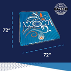 WOW Water Inflatable Pool Mattress - 6 x 6 ft.