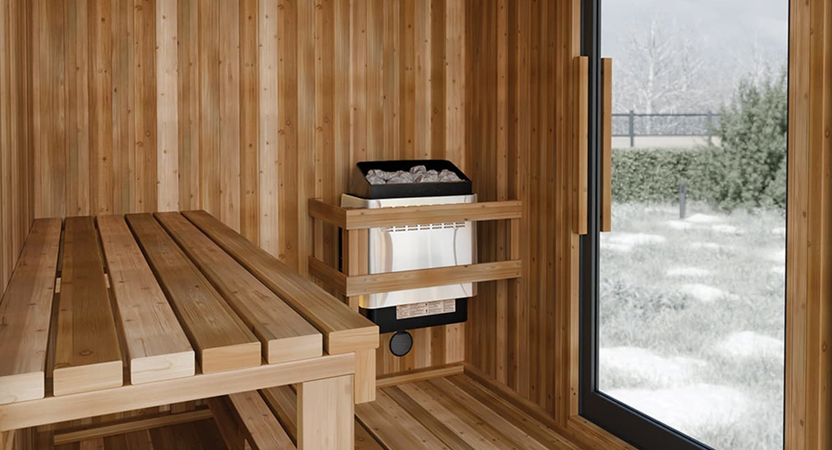 Sauna extérieur Visscher