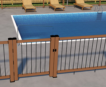 Pool fence
