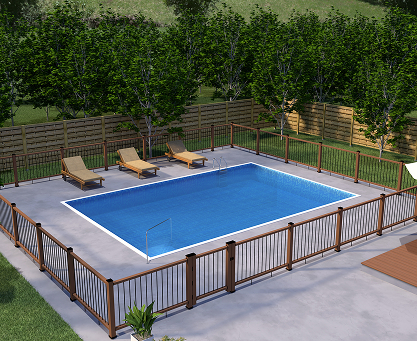 Pool fence