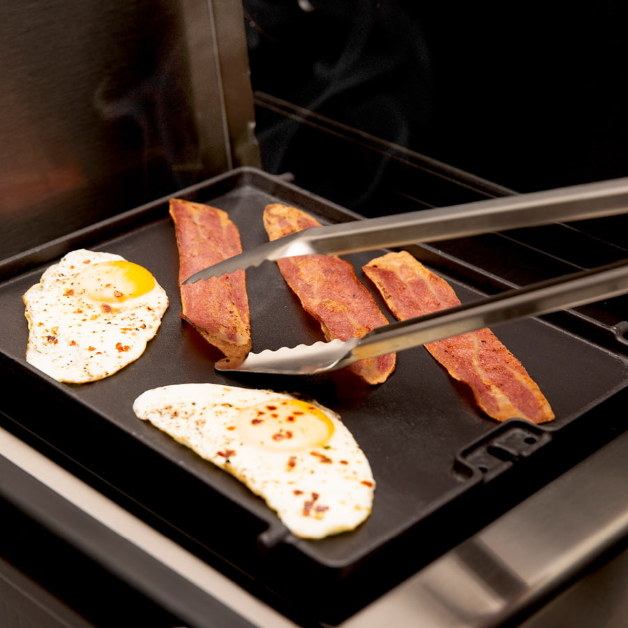 Broil King side burner griddle cast iron | Club Piscine Super Fitness