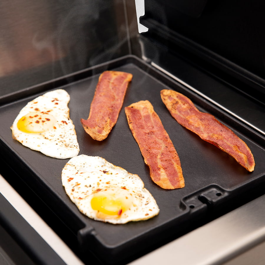 Broil King side burner griddle cast iron | Club Piscine Super Fitness