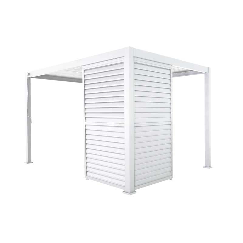 Movable louvers 10' for Cosa pergola - White | Club Piscine Super Fitness