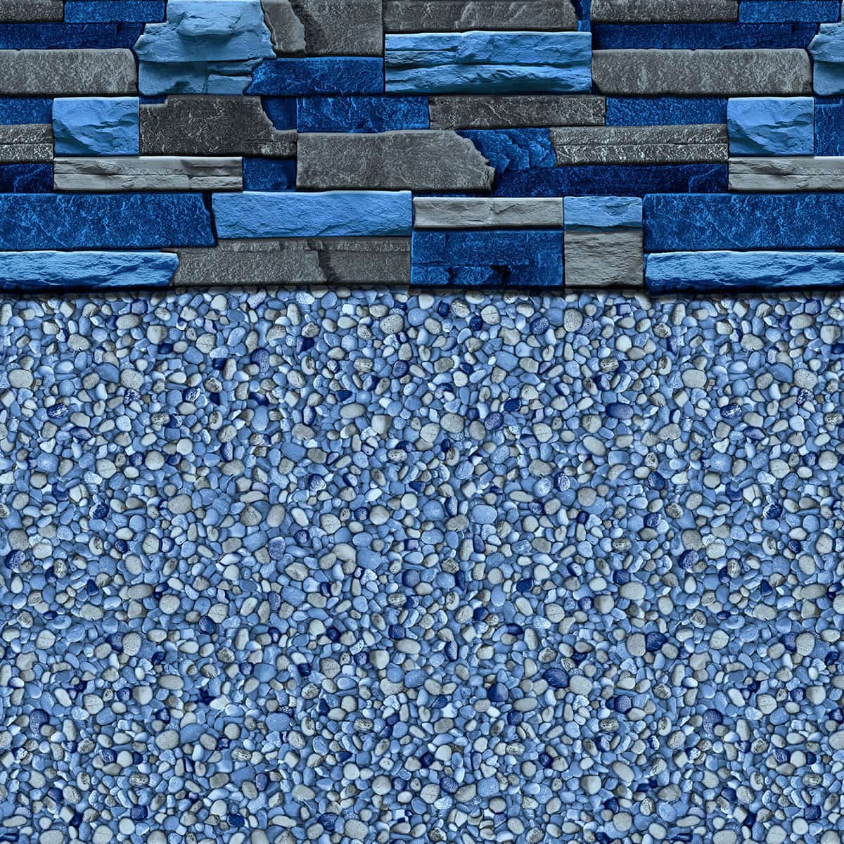 Above Ground Pool Cover 21' 48/52 - Maia Summer Blue
