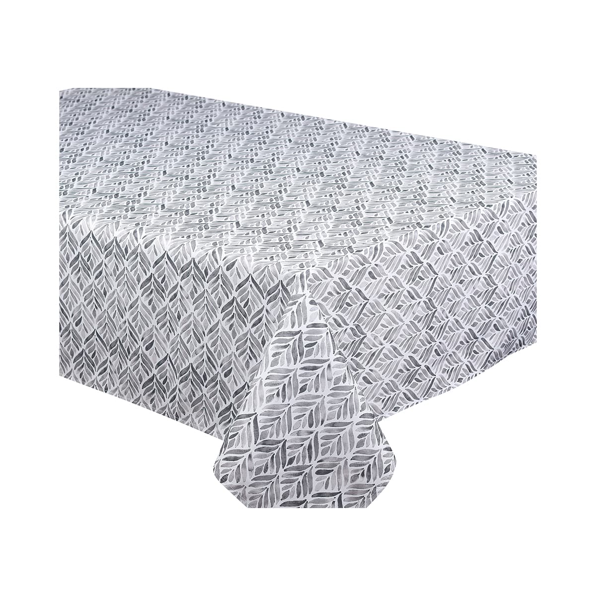 Nappe imprimée Calme 58''x94'' - Argent