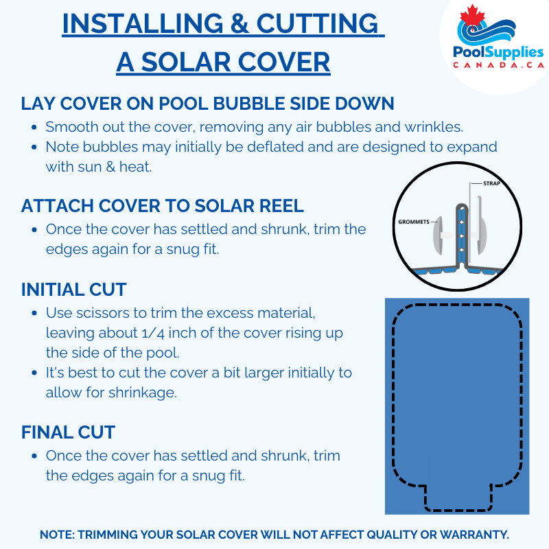 24 ft Round Solar Cover 6 mil