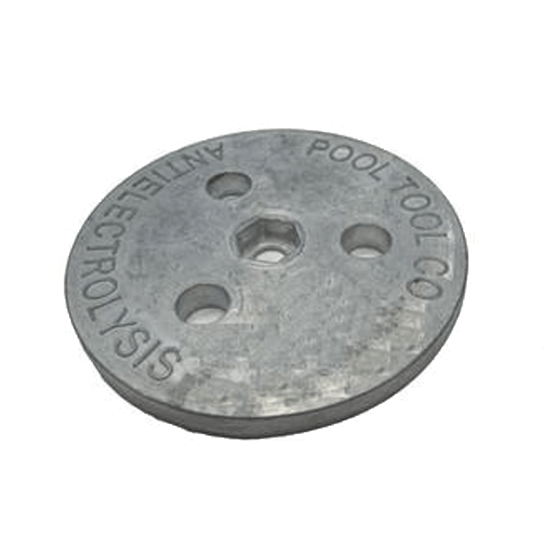 Poids anode de zinc anti-électrolyse pour piscines d'eau salée