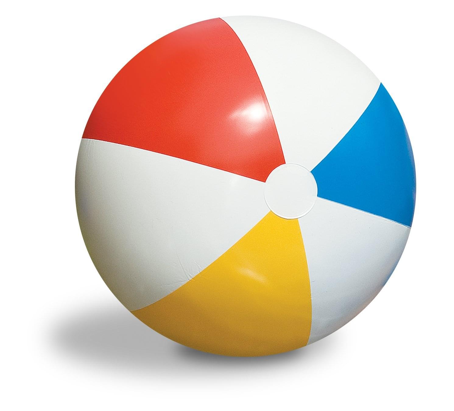 Ballon de plage 21 pouces dégonflé (9050-05-A05), plage avec logo