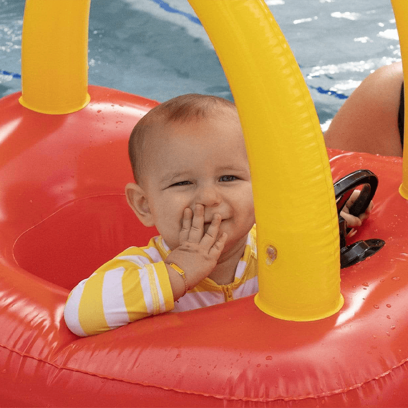 Flotteur de piscine pour bébé Little Tikes Cozy Coupe à enfourcher