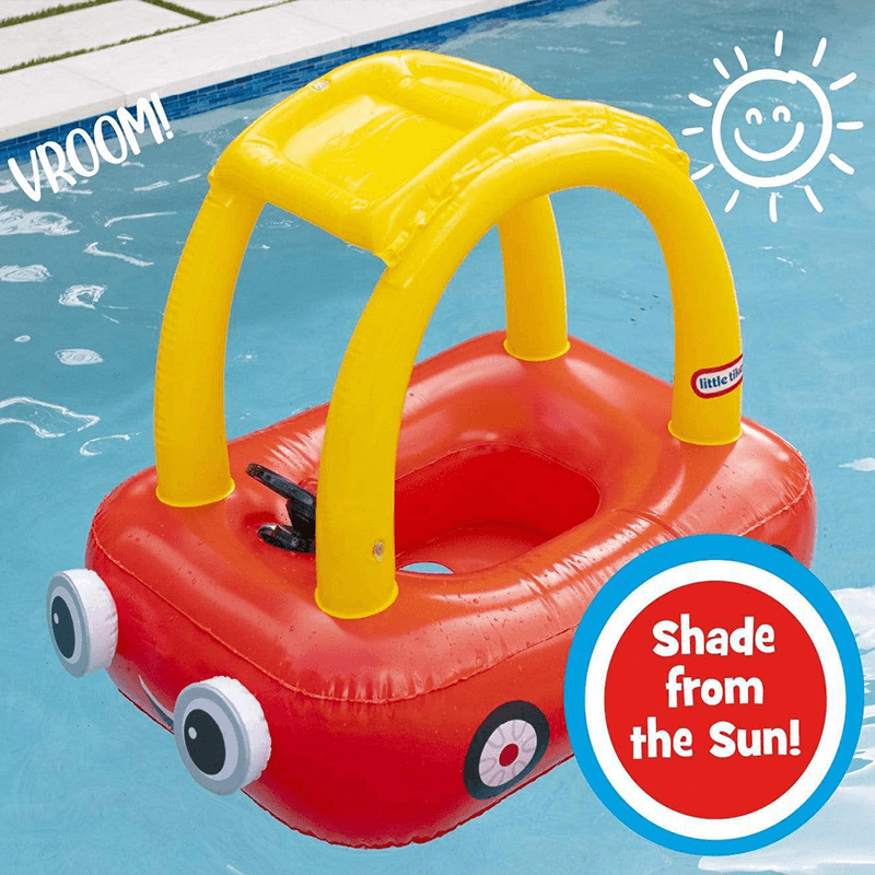 Flotteur de piscine pour bébé Little Tikes Cozy Coupe à enfourcher