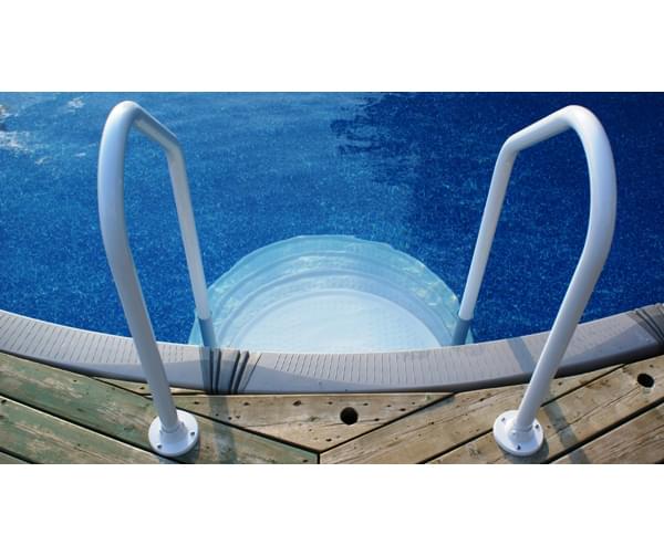 The Step Above Ground Drop In Two Rails