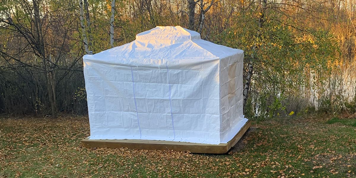 Housses hivernales pour gazebo