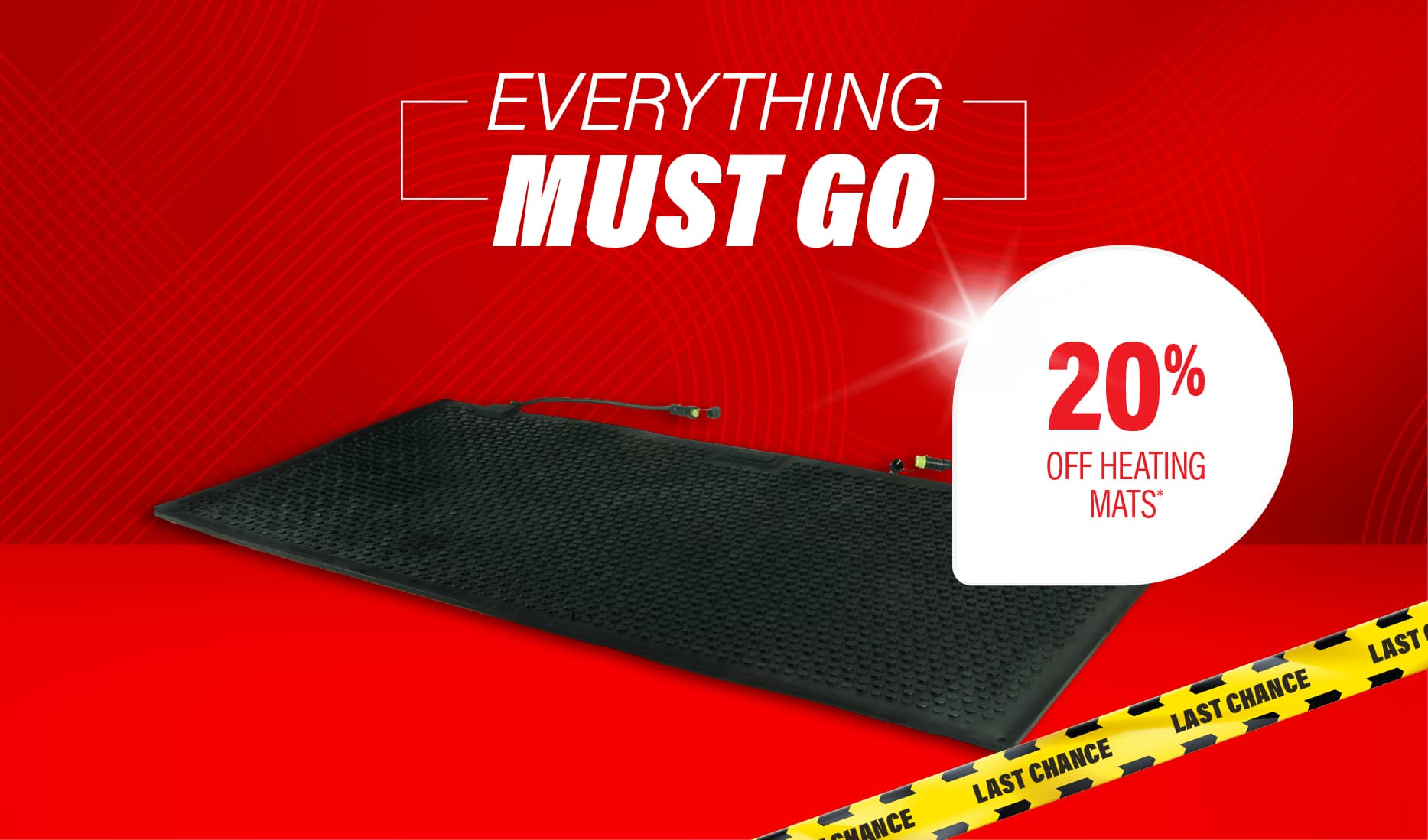 20% off heating mats