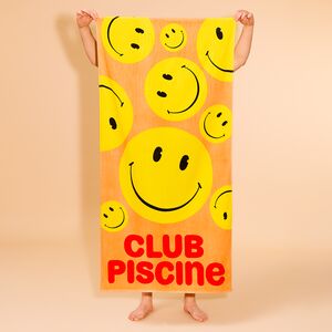 Serviette avec logo Club Piscine 