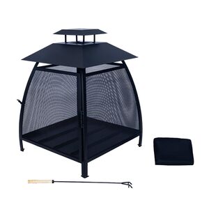 Outdoor Wood Fire Pit - Bangkok