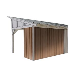 Ensemble de panneaux muraux pour veranda Oslo - Espresso